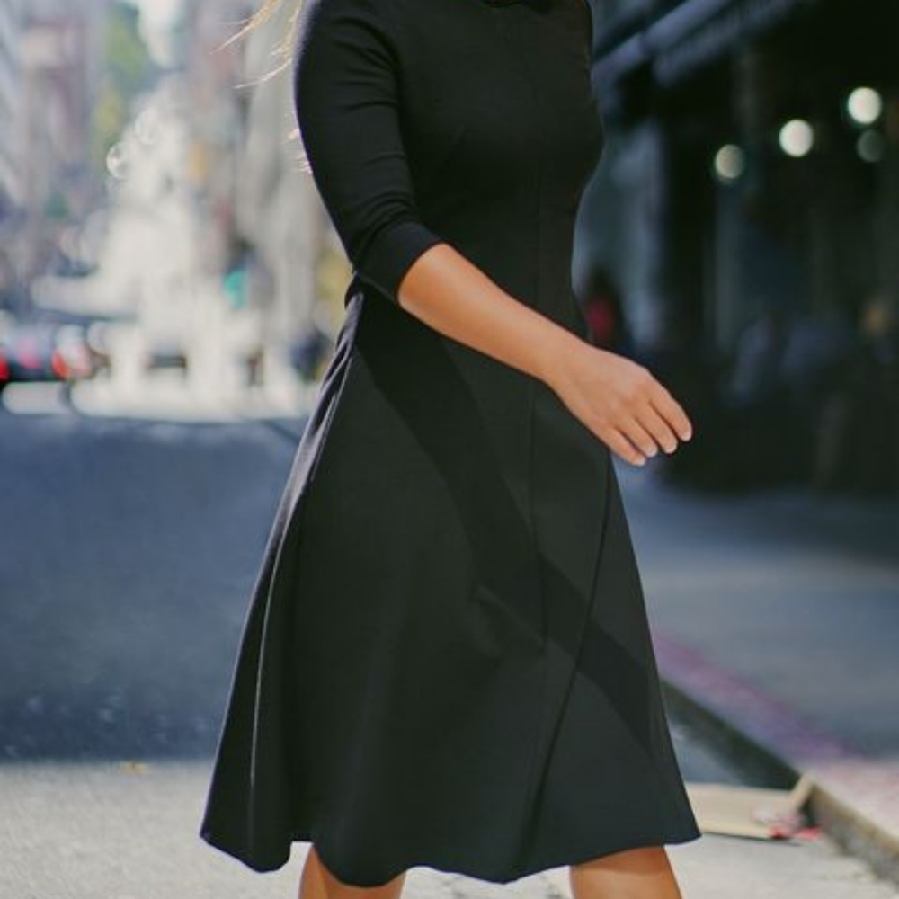 Betabrand Ready Set Go Dress black (NWOT)